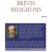 BREVES RELIGIEUSES - MAI 2018