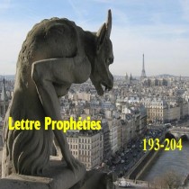 SERIE LETTRE DES PROPHETIES...