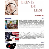 BREVES DE LIESI - SEPTEMBRE...