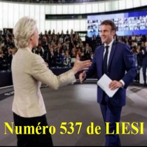 NUMERO 537 DU 29 FEVRIER 2024