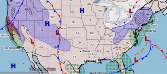 Les Etats-Unis sont réellement… en plein tempête