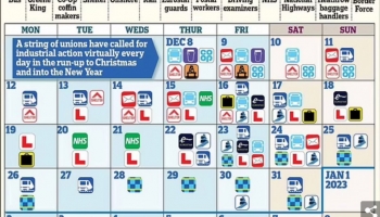 Angleterre: le calendrier du chaos